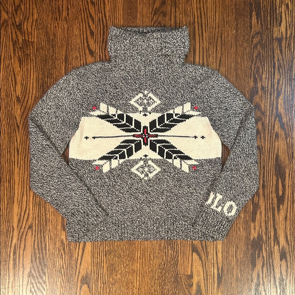 Polo Ralph Lauren Wool Blend Turtleneck Sweater